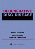 Degenerative Disc Disease Hardbound  