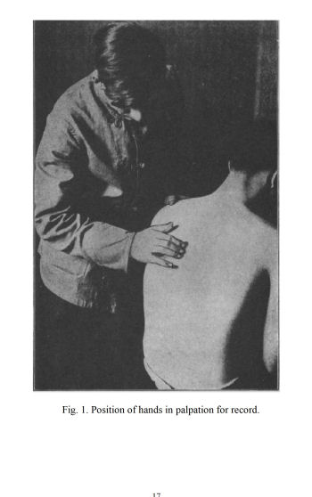 Technic and Practice of Chiropractic