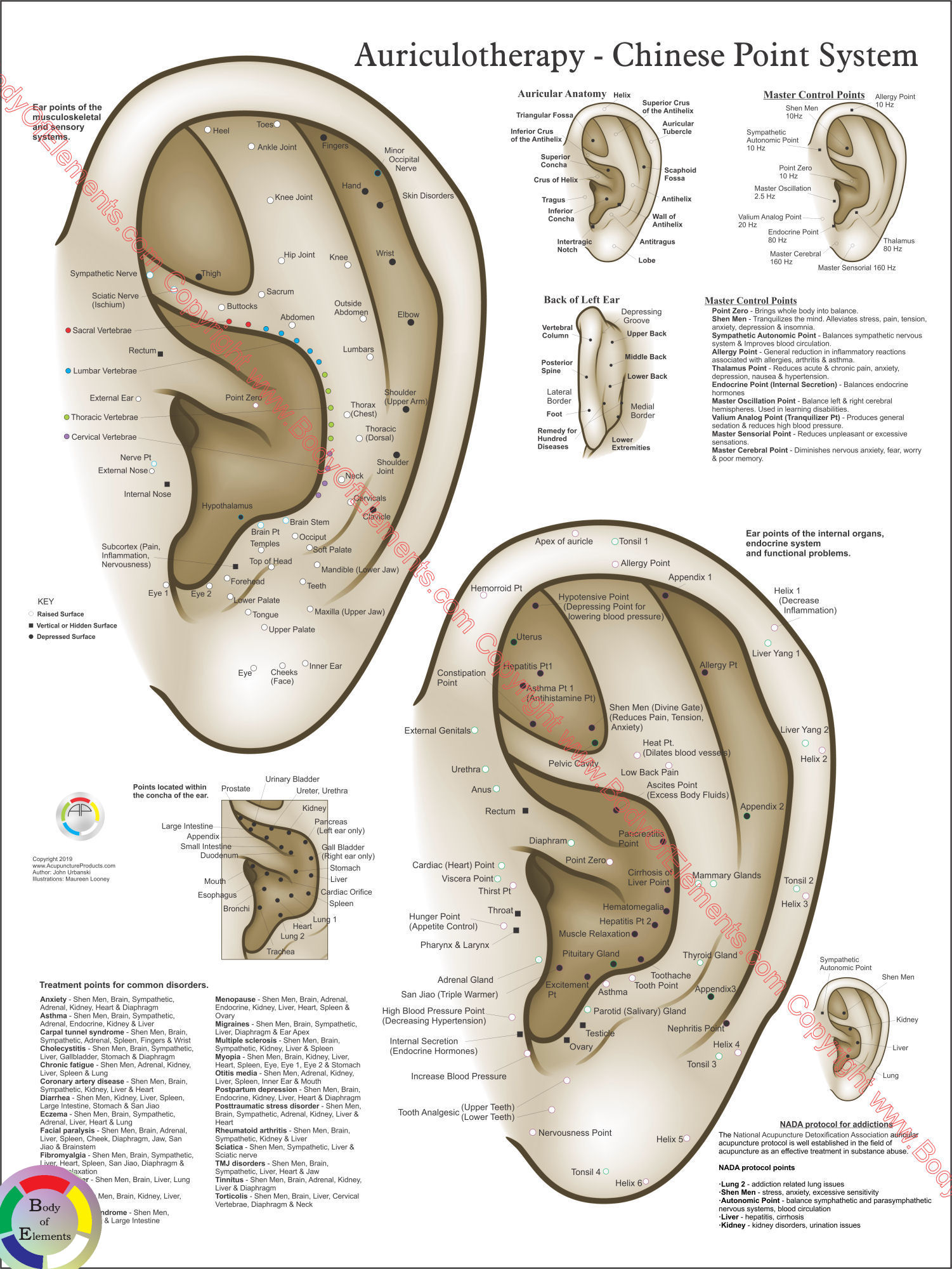 Chinese System of Auricular Ear Acupuncture