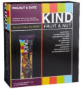 KIND Fruit & Nut, Walnut & Date, All Natural, Gluten Free Bars 