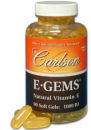 Carlson Labs E-Gems Natural Vitamin E