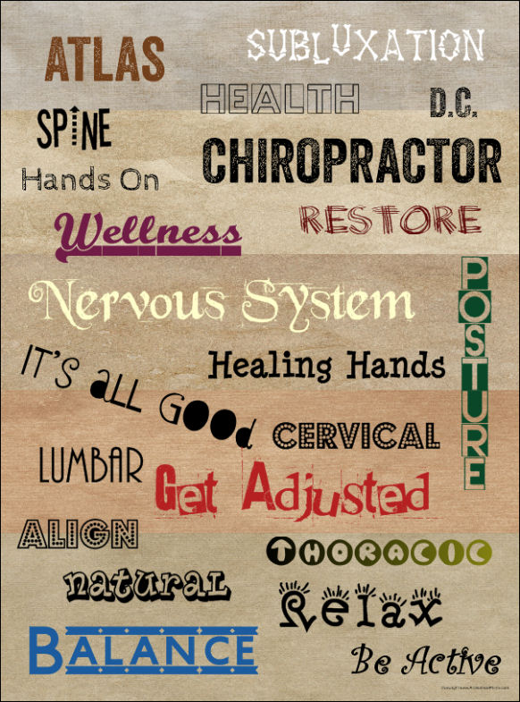 Chiropractic Words