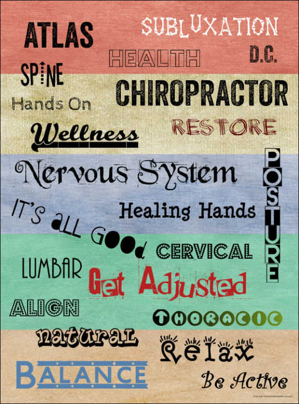 Chiropractic Words