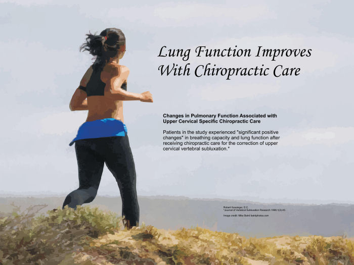 Lung Function Improves With Chiropractic Care
