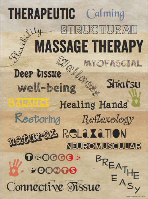 Massage Words